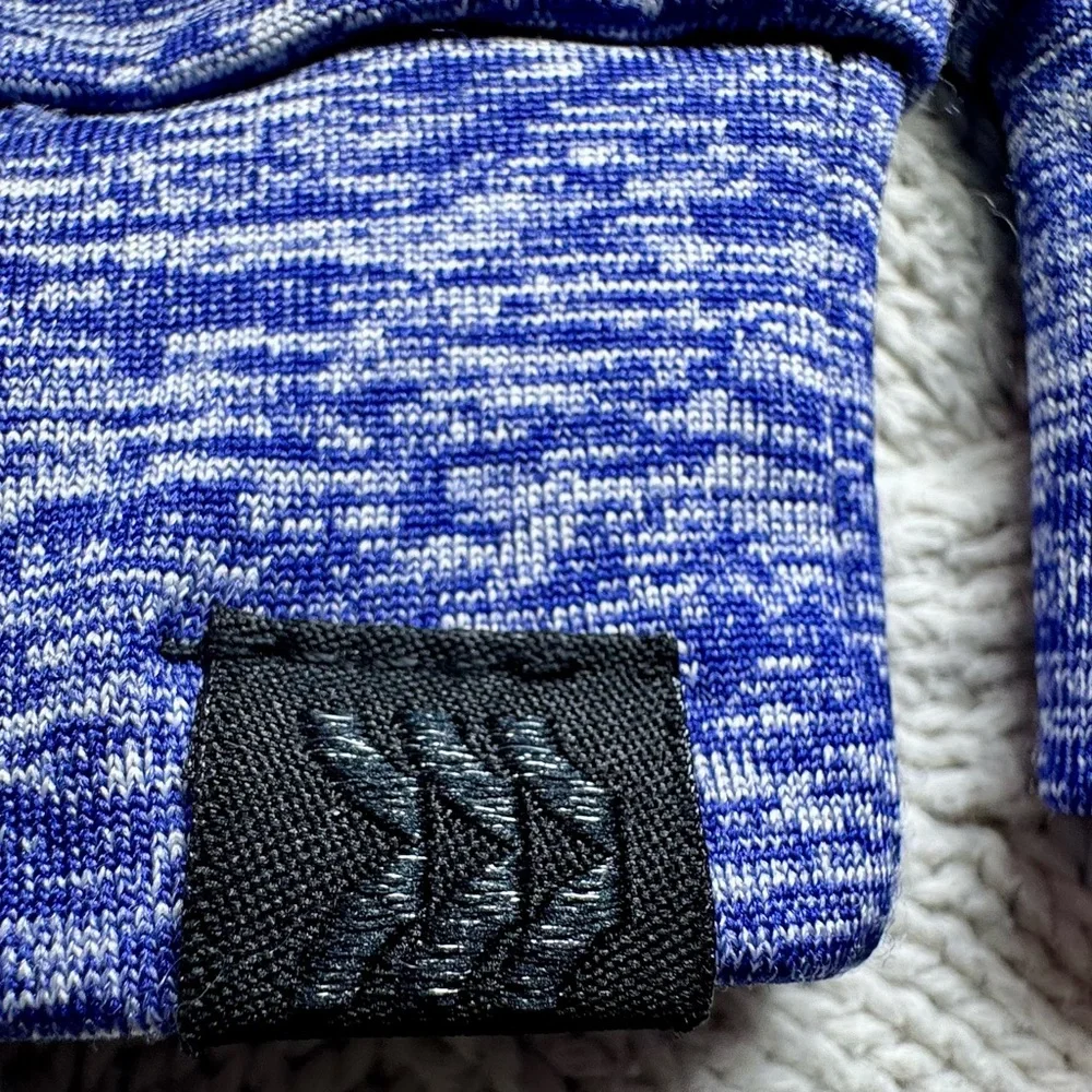 All in Motion Blue Touchscreen Gloves / Running Sports Wicking #1172